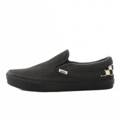 バンズ VANS Classic Slip-On Vainl Archive Shadow Black スニーカー スリッポン US9.5 黒 ブラック VN000BVZRUX /TK