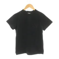セブンテンバイミホカワヒト SEVEN TEN by MIHO KAWAHITO SVTロゴ刺繍 Tシャツ カットソー 半袖 M 黒 ブラック 3S109 /YMのサムネイル