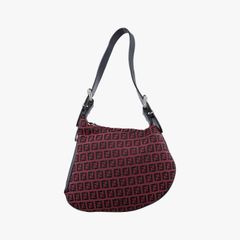 Fendi Oyster Zucchini Bordeaux x Black Jacquard Canvas x Leather 831660 (Serial Number Unknown)