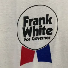 80’s JC Penney ペニー Frank White For Governor プリントT 州知事 選挙 pennys ペニーズNo.I935のサムネイル