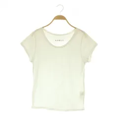 ノーブル NOBLE シンプルホワイトTシャツ カットソー 半袖 ホワイト /MY ■OSのサムネイル