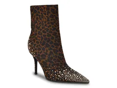 ゲス レディース シューズ ブーツ・レインブーツ Guess Gomoray Bootie BrownBlack Leopard Print ブラックのサムネイル