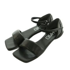 シーセイ SHISEI PADDED SANDAL サンダル ストラップ スクエアトゥ 37