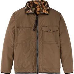フィルソン メンズ アウター ジャケット・ブルゾン フリース Filson Reversible Pile Fleece Jacket Mens BrownNight Camp ブラウンのサムネイル
