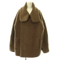 トゥデイフル TODAYFUL 25AW Standcollar Boucle Jacket ブークレジャケット 38 ブラウン /ES ■OSのサムネイル