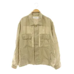 ジャーナルスタンダード JOURNAL STANDARD 25SS リネンミリタリージャケット ステンカラー 薄手 ベージュ /CX ■OSのサムネイル