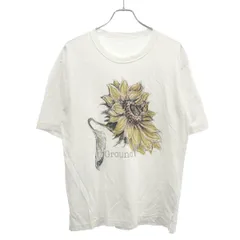 Ground Y グラウンド ワイ 23SS Flower Tee Shirts フラワープリントTシャツ GI-T62-041 ホワイト 3のサムネイル