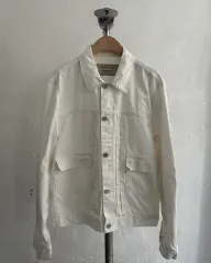 Maison Kitsuné メゾンキツネ 白 トラッカー ジャケットのサムネイル