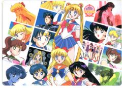 当時物】美少女戦士セーラームーンR セイカノート製 下敷き（未使用品