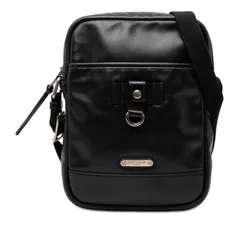 サンローラン ロゴ ショルダーバッグ クロスボディバッグ 斜めかけ ブラック レザー メンズ SAINT LAURENT【1-0276317】のサムネイル
