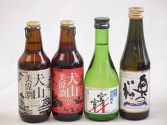 黒龍 五百万石・いっちょらい 吟上 華燭 純吟 4本飲み比べセット 720ml