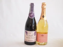 果物ワイン2本セット(マディルージュ スパークリングワイン11度(山梨県) カールユング ピーチ ノンアルコールスパークリング(ドイツ)) 750ml×2本のサムネイル