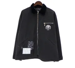 マスターマインドジャパン MASTER MIND JAPAN × エスダブリュージェーピー SWJP 26SS 【 Carpenter Jacket MJSW 26SS 001 】 マルチ ワッペン ジップアップ カーパンター ジャケット　51125のサムネイル