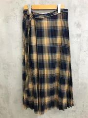 niko and ニコ アンド  2way ロング  プリーツ スカート size3/チェック■■レディース