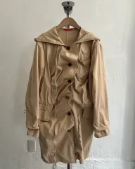 VIVIENNE WESTWOOD RED LABEL ベージュ フード シャーリング ジャケットのサムネイル