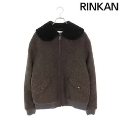 ミュウミュウ  25AW  ML1363 シェットランドウールジップアップブルゾン メンズ 42のサムネイル