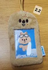 HAN QUOKKA トレカ ホルダー ネームタグ 3期 ファンミーティング グッズ Stray Kids(ストレイキッズ・スキズ・SKZ) SKZOO スキズ