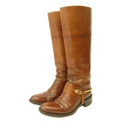 3F Méda Le Temps 本革 ジョッキーブーツ ブラウン 23cm - メルカリ