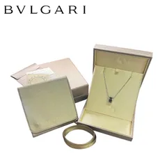 【付属品完備】ブルガリ BVLGARI セーブ・ザ・チルドレン ネックレス Save the Children 349634 CL855307 シルバー ブラック スターリングシルバー（Ag925）× ブラックセラミック ユニセックス 男女兼用 アクセサリーのサムネイル