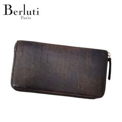 レッドアップル様　Berluti ベルルッティ　イタウバ　カリグラフィ　長財布 レッドアップル様 Berluti ベルルッティ イタウバ カリグラフィ 長財布