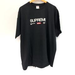 新品 シュプリーム 大きいサイズXXLロゴTシャツ 半袖 黒赤 希少レ ア 