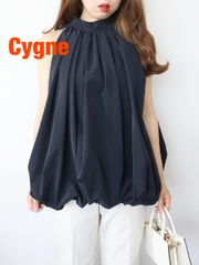 Cygne バルーントップス Pauline ブラック Cygne/シーニュ バルーントップス Pauline 黒 新品未使用タグ付き