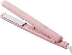 【新品】アイリスオーヤマ MiCOLA (ミコラ) ストレートアイロン 海外対応 温度調節可能 HIR-MS101-P ピンクのサムネイル