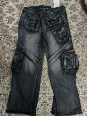 TOUGH jeans mith タフジーンズ アシンメトリー 鬼ヒゲ - メルカリ