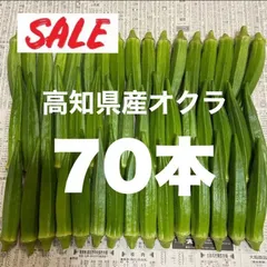 70本 高知県産 オクラ 野菜 即購入OK 産地直送 imのサムネイル