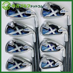 大人気｜キャロウェイ X22 レディース アイアンセット 7本 やさしい