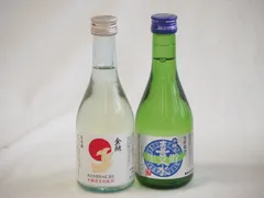 日本酒生貯蔵300シリーズ 2本セット(喜久水 生貯蔵酒本醸造(長野県) 金しゃち酒造 金鯱本醸造生貯蔵酒(愛知県)) 300ml×2本のサムネイル