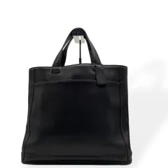 良品　COACH オールドコーチ　ハンドバッグ　USA製　ブラック　レザー