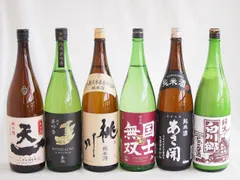 米の旨味よい日本酒6本セット(早川酒造部天一 純米酒 (三重県) 桃川 純米酒 (青森県) 金しゃち酒造金鯱 夢吟香 純米酒 (愛知県) 高砂酒造国士無双 純米酒 (北海道) あさ開 純米酒 (岩手県) 三輪酒造白川郷 純米にごり酒 純米酒 (岐阜県))のサムネイル