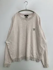 BEAMS HEART ビームスハート スウェット L グレー コットン スウェット 無地 ワンポイント 刺繍 長袖 レディースのサムネイル