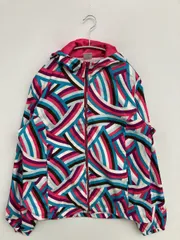 le coq sportif ルコックスポルティフ ナイロンジャケット O ピンク その他総柄 フードあり レディース