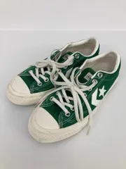 CONVERSE コンバース スニーカー 24.5cm グリーン レディース