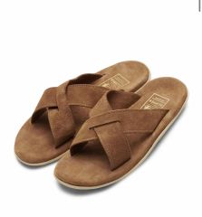 未使用品ISLAND SLIPPER PEANUT SUEDE us6 24cm - メルカリ