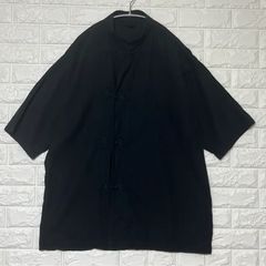 YMCL KY 米軍タイプ 半袖 スリーピングシャツ ミリタリー チャイナシャツ カンフーシャツ DDD-P76