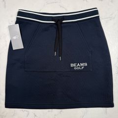 BEAMS GOLF ニットスカート ネイビーLサイズ - メルカリ