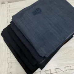 大島紬 着物 正絹 5着 着物まとめ売り リメイク材料 s-958のサムネイル