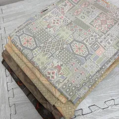 大島紬 着物 正絹 5着 着物まとめ売り リメイク材料 s-966のサムネイル