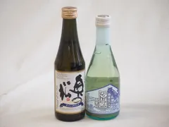 優雅に広がる奥の松の余韻と、香りでときめくフルーティーな地酒2本セット(奥の松 純米大吟醸スパークリング（福島県） 三輪酒造 純米酒白川郷上澄み（岐阜県）) 290ml×1本 330ml×1本のサムネイル