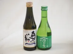 優雅に広がる奥の松の余韻と、香りでときめくフルーティーな地酒2本セット(奥の松 純米大吟醸スパークリング（福島県） 吉乃川 冷や生（新潟県）) 290ml×1本 330ml×1本のサムネイル