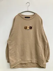 as know as アズノゥアズ スウェット ベージュ スウェット 刺繍 長袖 レディースのサムネイル