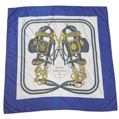 美品】エルメス カレ90 LES GIROUETTES 風見鶏 シルクスカーフ - メルカリ