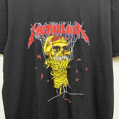新品 メタリカ Metallica Tシャツ Lサイズ XLサイズ バンドTシャツ ミュージックTシャツ アーティストTシャツ ドクロ スカル メンズ 半袖 夏物 夏服 バンティー プリント グラフィック アルバム ストリート アメカジ アメリカン USAのサムネイル