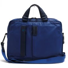 未使用保管品 】PIQUADRO ピクアドロ ブルースクエア ビジネスバッグ