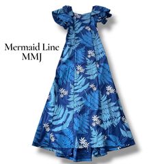 美品・日本製】MMJ マーメイドライン フラダンス ドレス ワンピース M