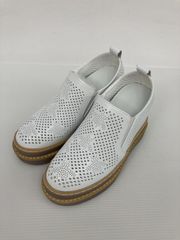 UGG Cas Perf スリッポン レザースニーカーW7 白 24cm - メルカリ