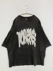 kutir クティール Tシャツ/カットソー L ブラック 無地 前面プリント ミドル丈 半袖 クルーネック(丸首) メンズのサムネイル